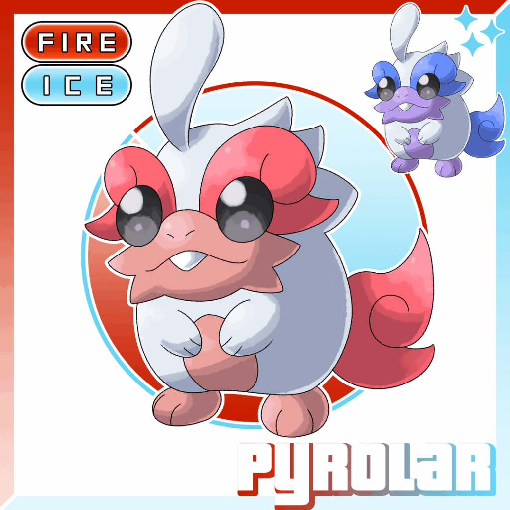 here's a permanent fire/ice type line so zen mode g. darmanitan can have some company