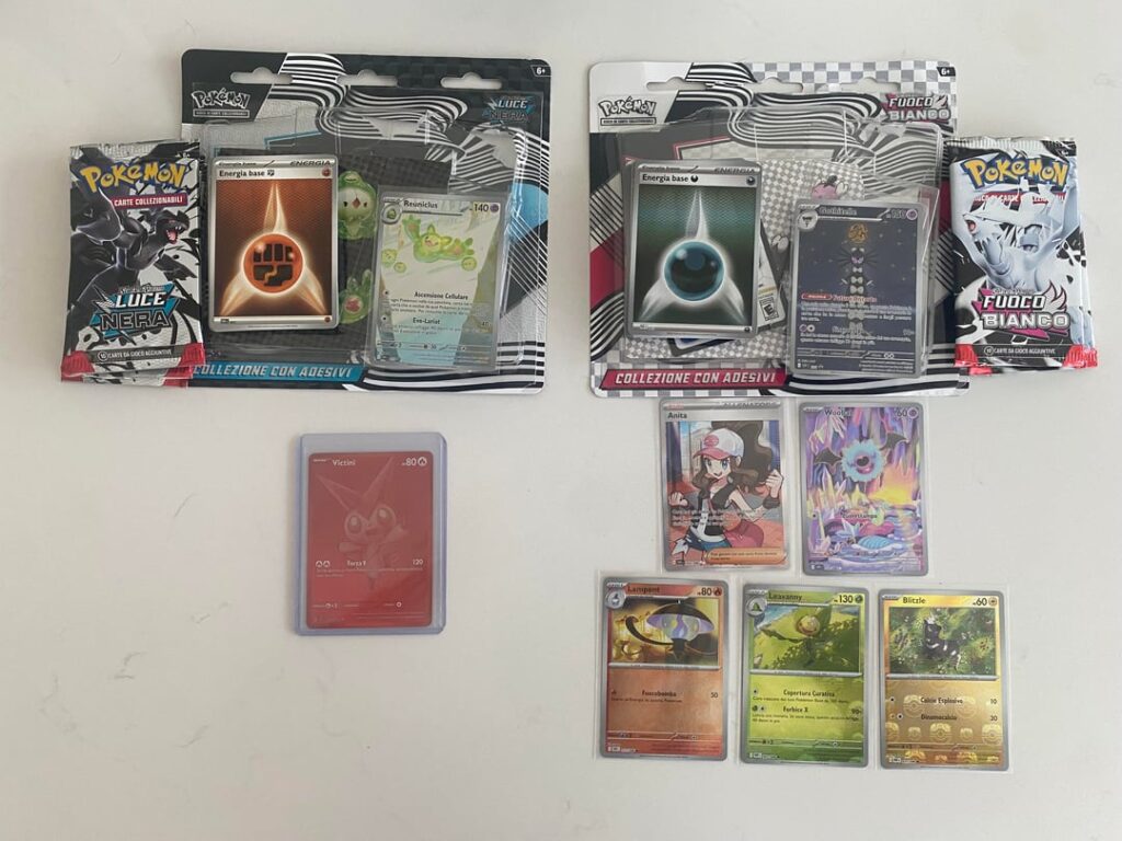 I bought 2 sticker collection packs on holiday in Italy