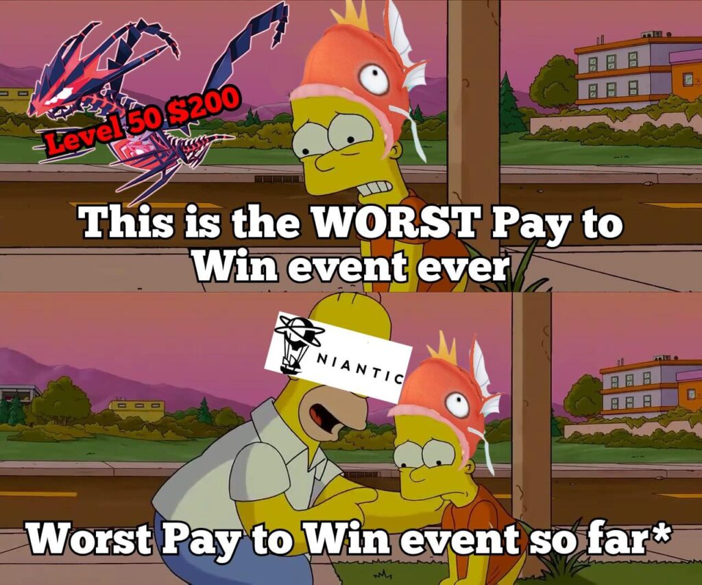 And yet, people buy every ticket, pass and box: we don't deserve anything better if we keep on shoveling money to them for content like this