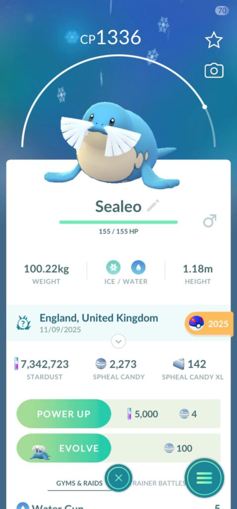 New catch UI bugged - shows incorrect ball