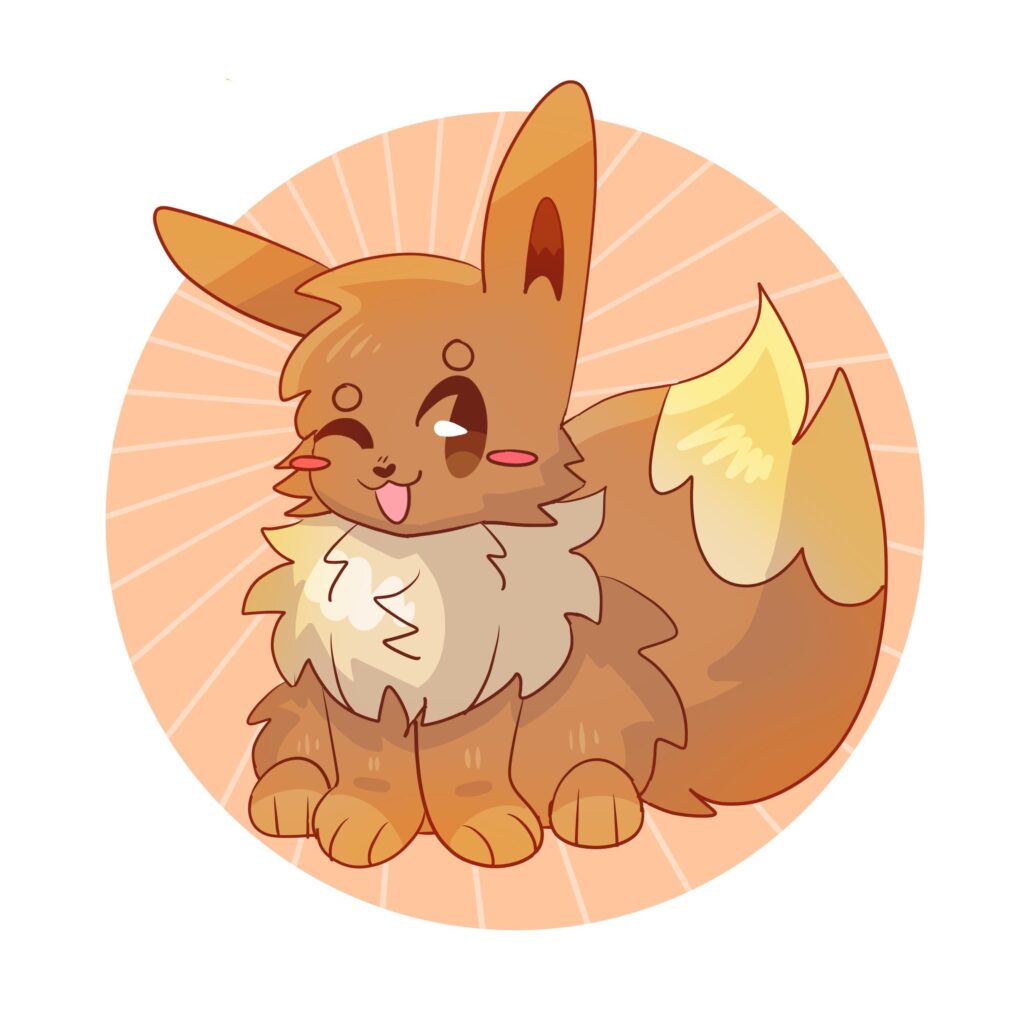 Felt like drawing an Eevee :3