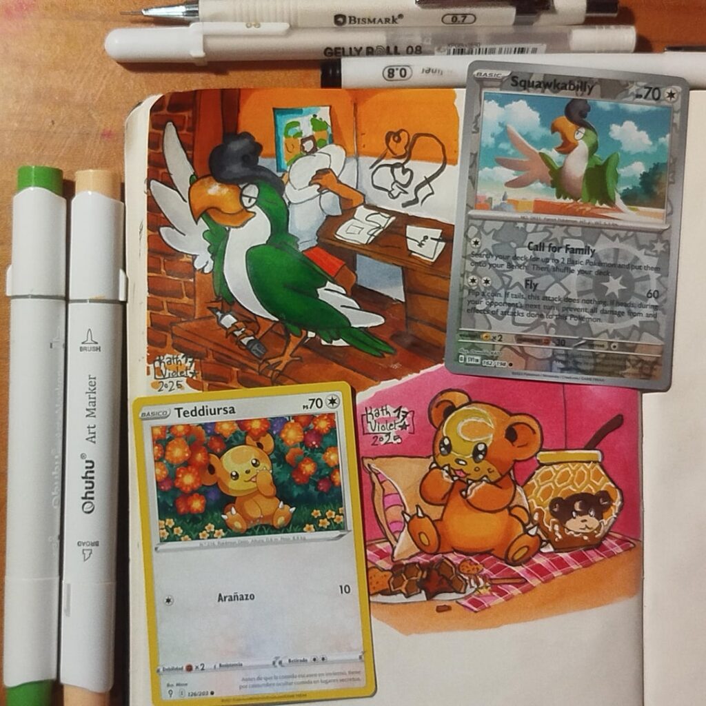 Card inspired art [OC]