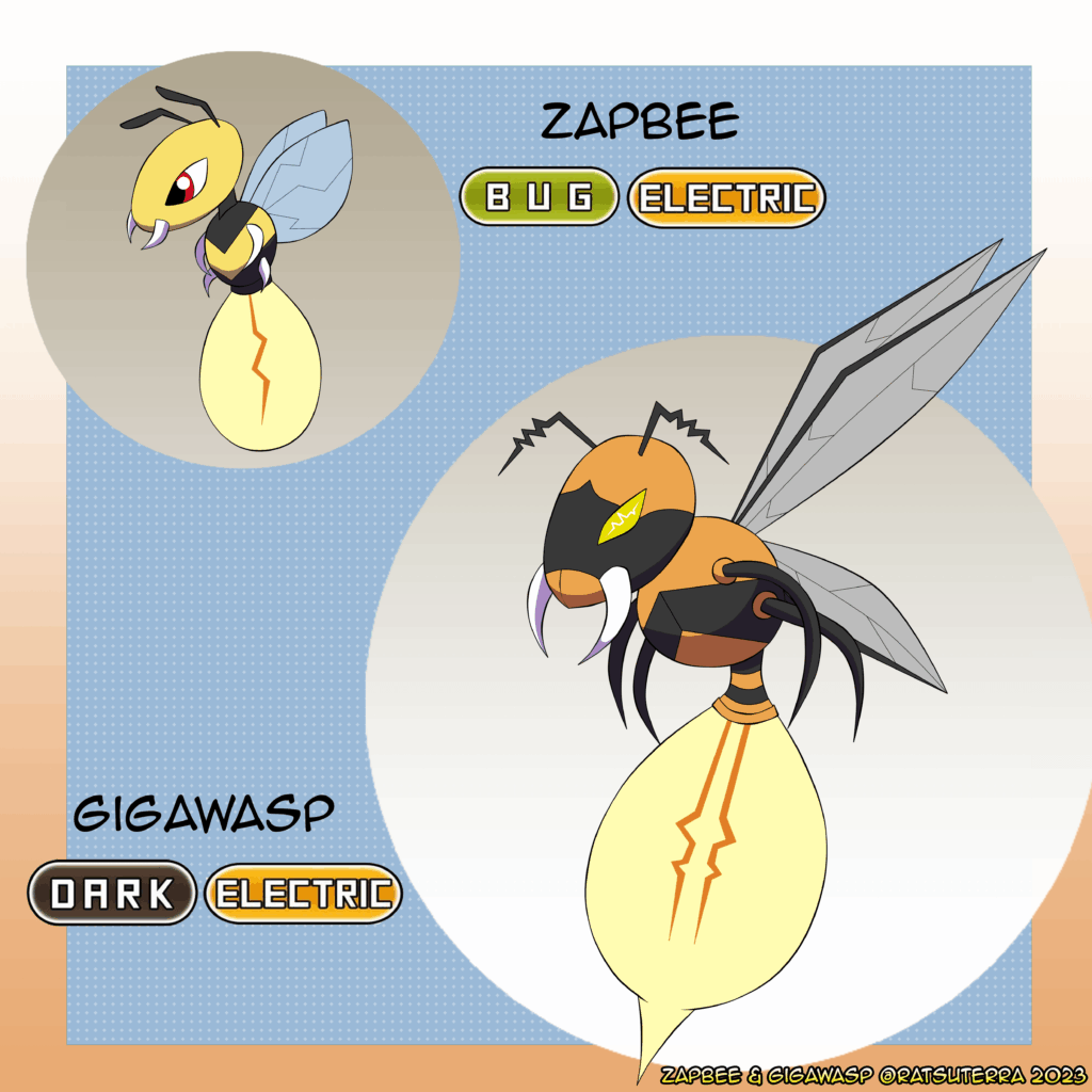 Bug/Electric Type I came up with