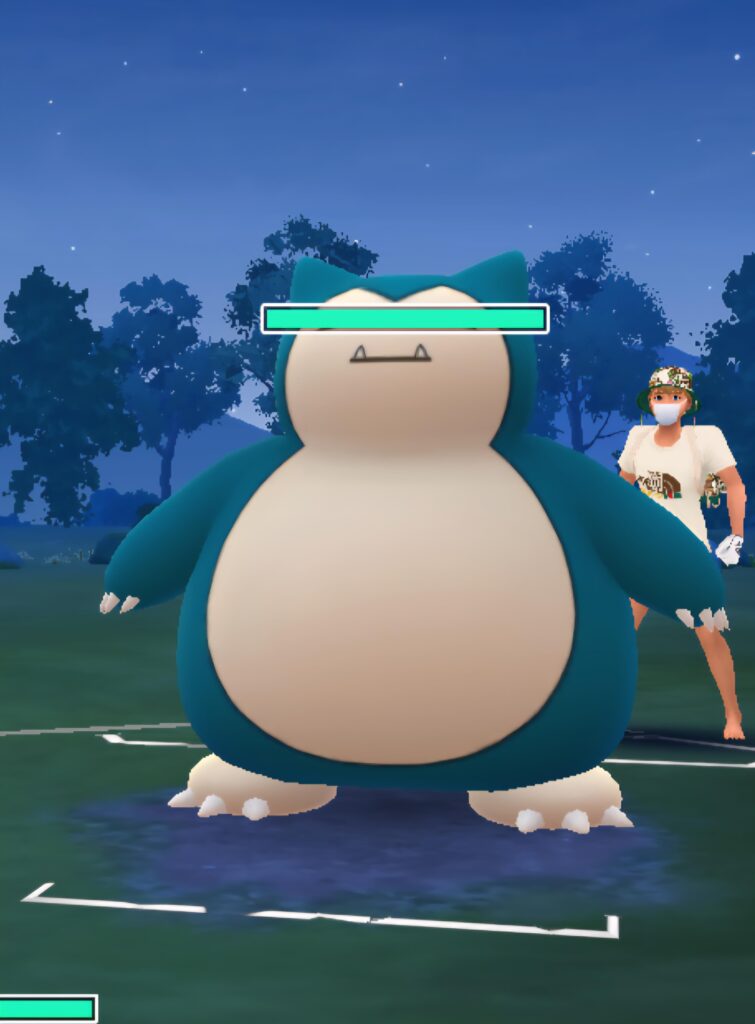 I think I fought a Snorlax in witness protection in GBL