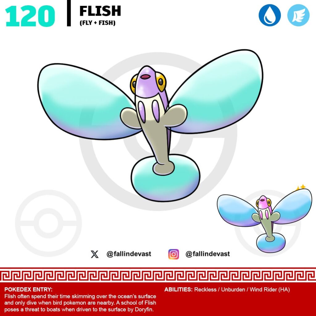 Flying Fish Fakemon