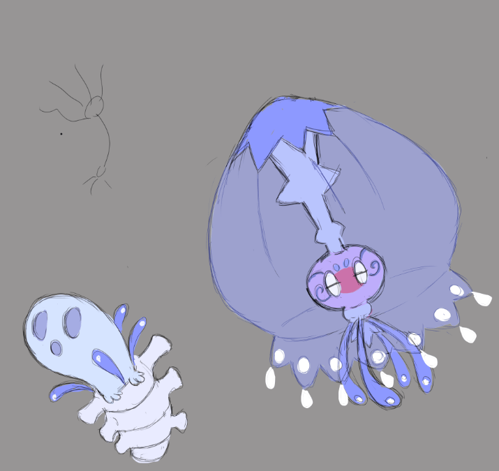 Ghost type "deep sea" critters for the volster region