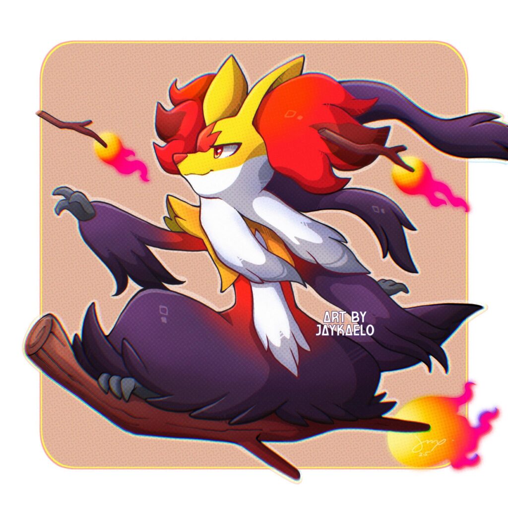 Mega Delphox Fanart