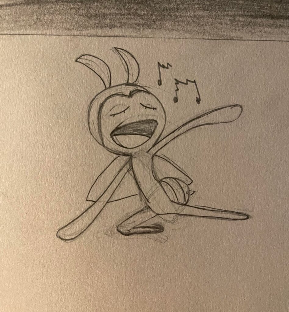 Doodled some fakemon