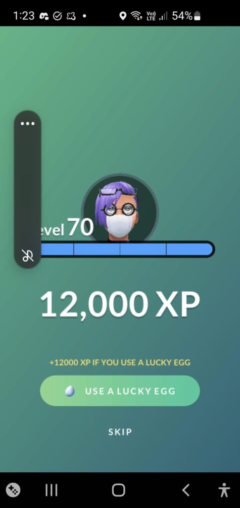 Day egg day 2: 12K XP