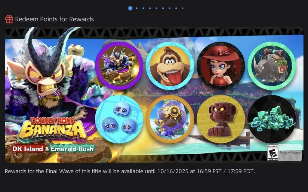 Donkey Kong Bananza: DK Island & Emerald Rush NSO Icons Wave 4 [Final Wave] is now Available!