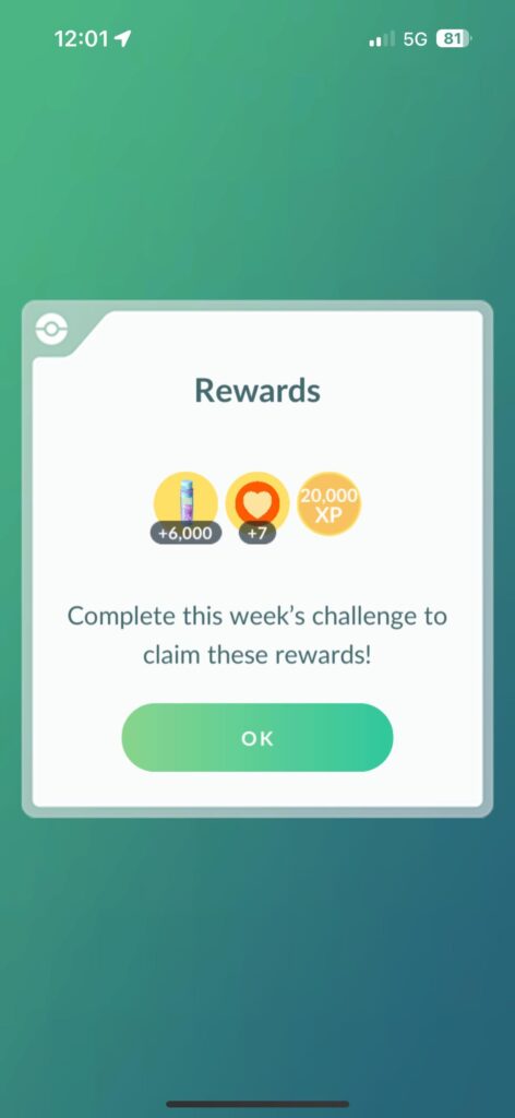 Weekly challenges rewards 7 Buddy Hearts