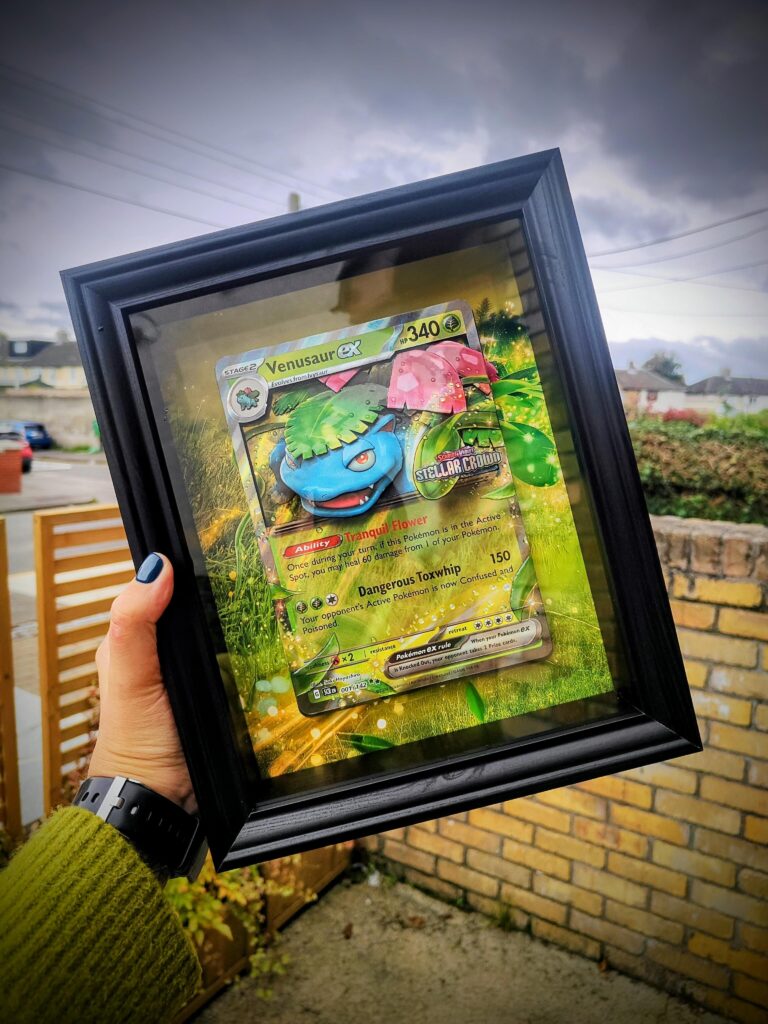 Venusaur Jumbo 3D Shadowbox [OC]