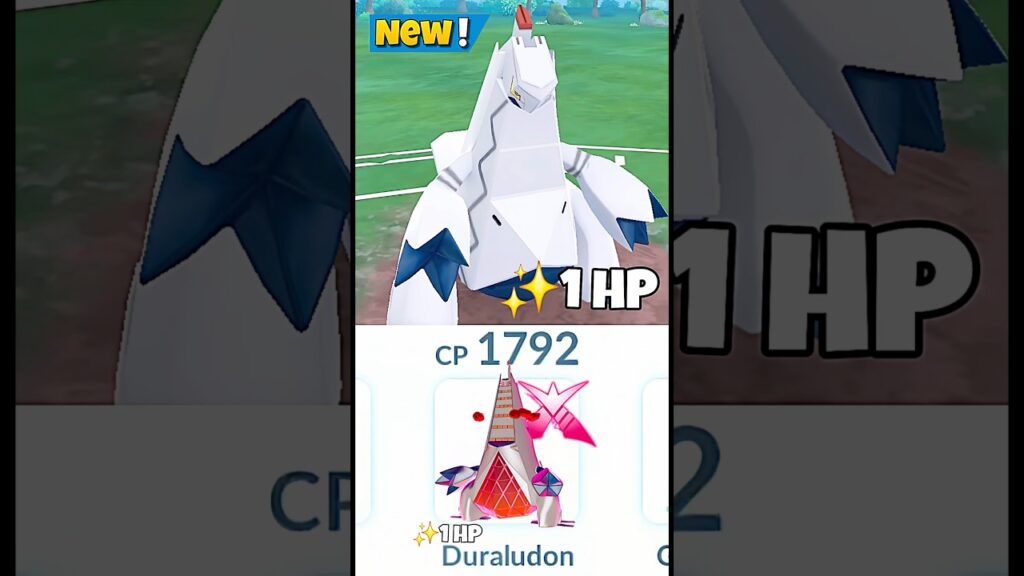 1 HP New Dynamax Duraludon Destroy Grunt Badly in Pokemon Go