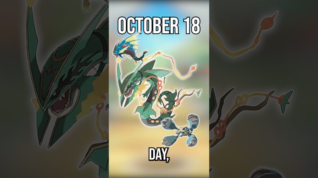 Mega Rayquaza is coming back to Pokemon GO!