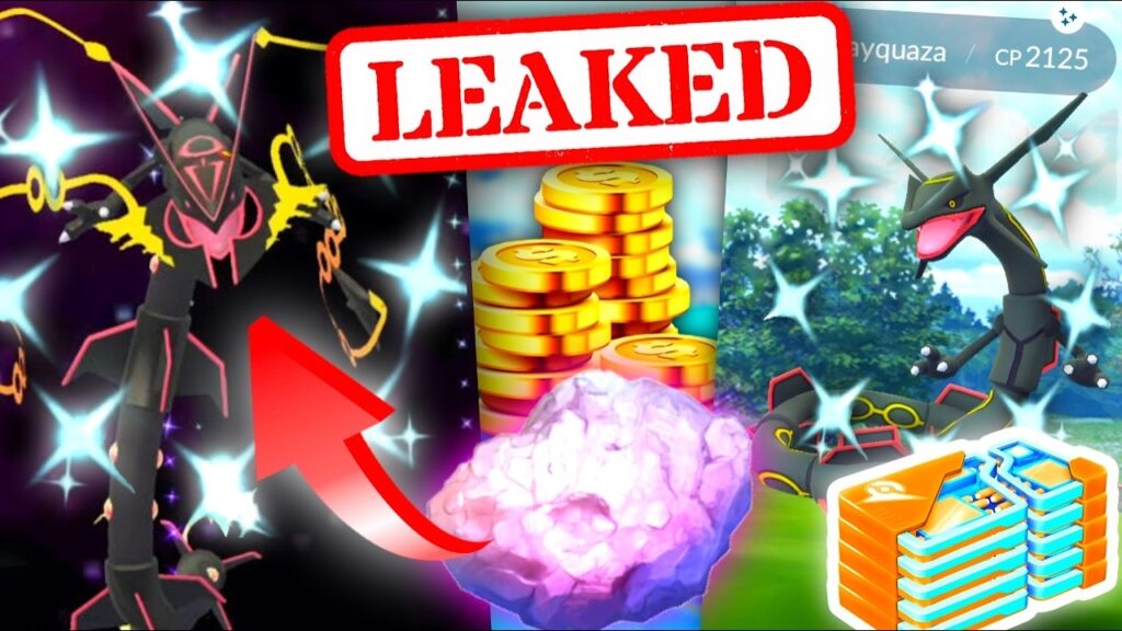 *LEAKED SHINY MEGA RAYQUAZA RAID DAY & 1400 POKECOINS FROM NEW GO PASS* It's happening in Pokemon GO