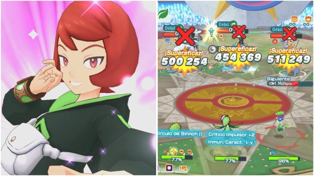 Showcase Sera y Lilligant Hisui 5/5 EXR SA -Pokemon Masters EX-