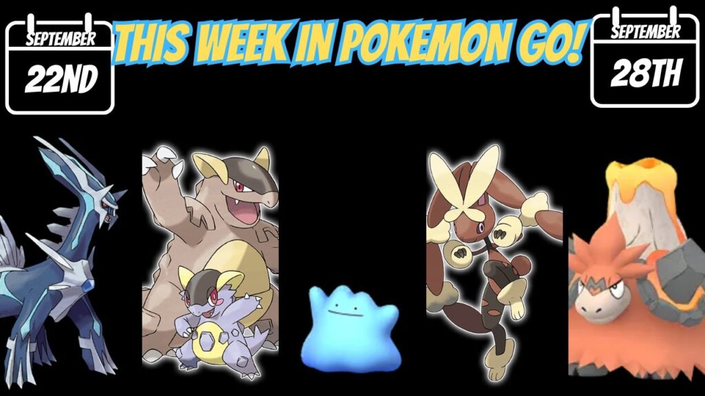 5 MINUTES OF THIS WEEK IN POKEMON GO SEP 22-28