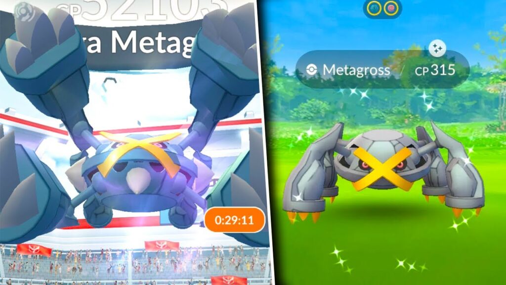MEGA METAGROSS EVENT IS LIVE IN POKEMON GO! Shiny BOOSTED Metagross #pokemongo