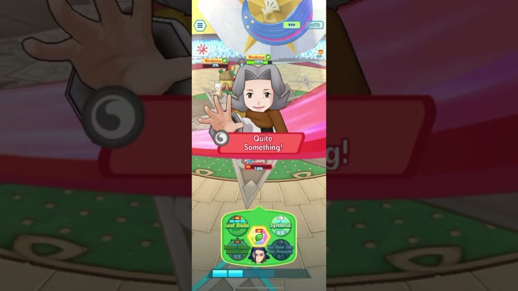 Adaman (Hisui.) & Leafeon Solo 3000 pts Master Mode Bertha [Sinnoh] Week 267 [Pokemon Masters Ex]