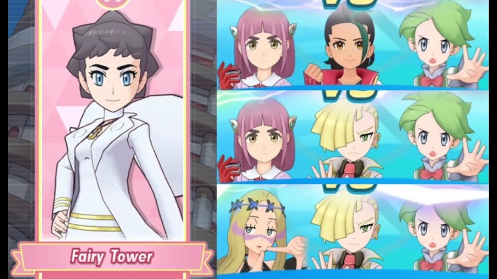 Pokemon Masters EX - Fairy Tower Floors 27 to 29 (no Superawakening)