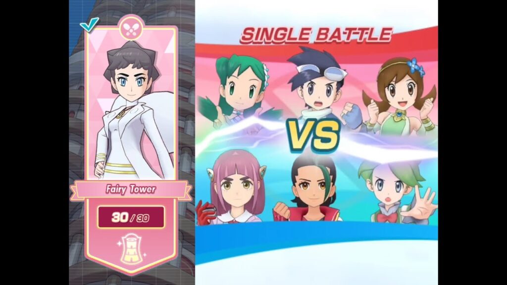 Pokemon Masters EX - Fairy Tower Floor 30 (no Superawakening)