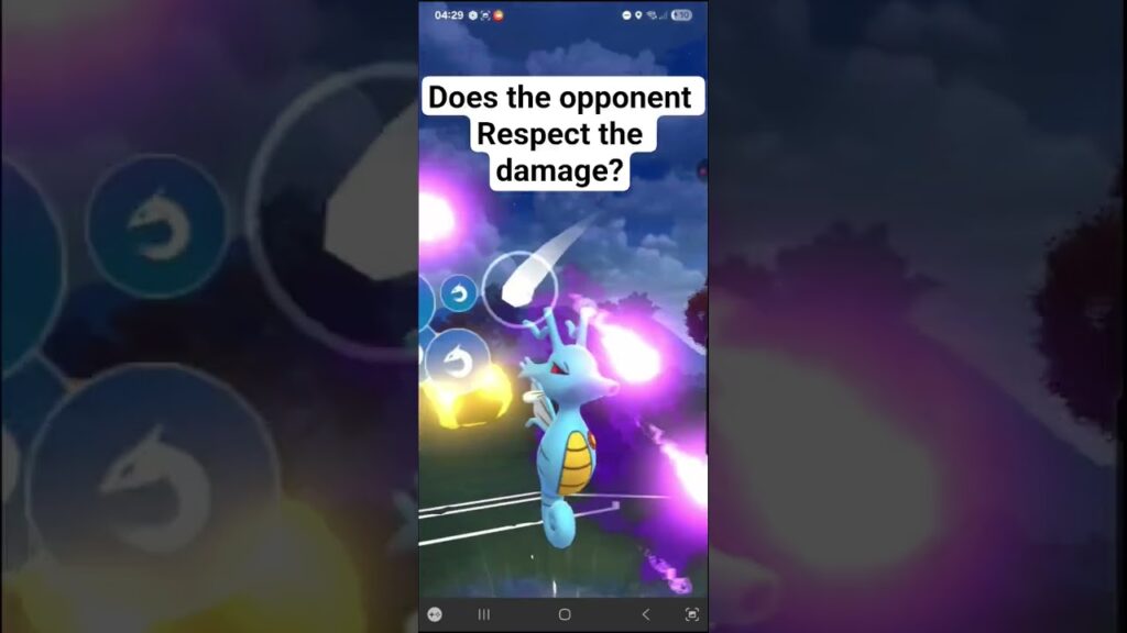 DOES THE OPPONENT RESPECT THE DAMAGE? Shadow Kingdra Pokemon Go PvP