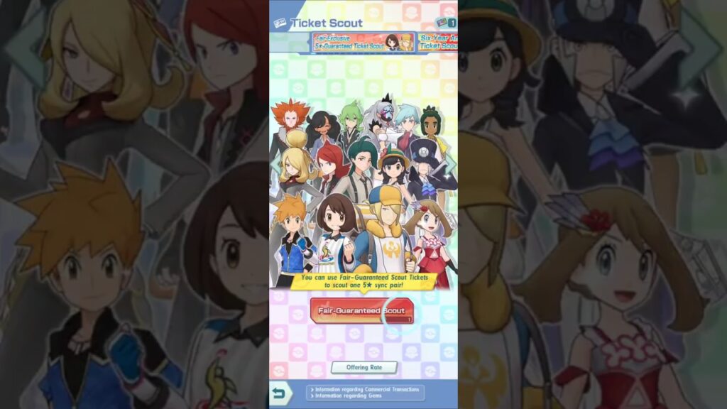 FREE MONTHLY POKEFAIR! Pokefair Ticket Summons | Pokemon Masters EX