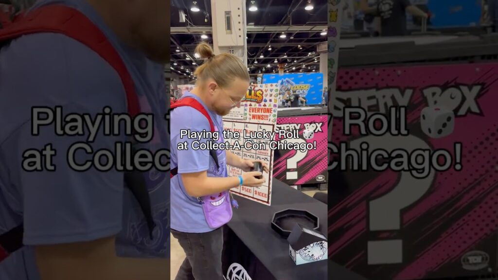 Rolling the dice at Collect-a-Con Chicago!