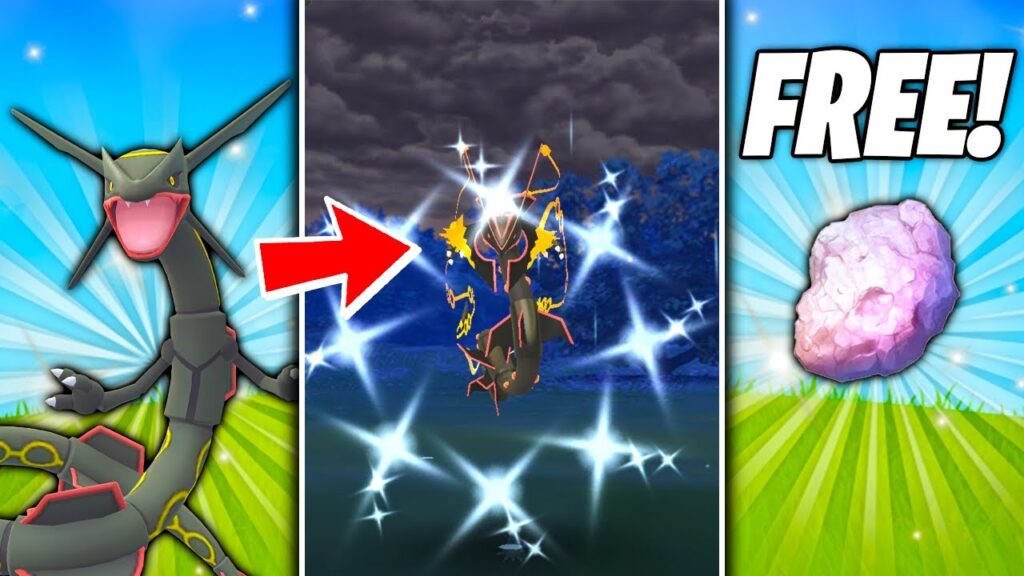 GOOD NEWS ABOUT MEGA RAYQUAZA RAID DAY IN POKEMON GO! FREE Meteorite / Shiny BOOSTED Rayquaza