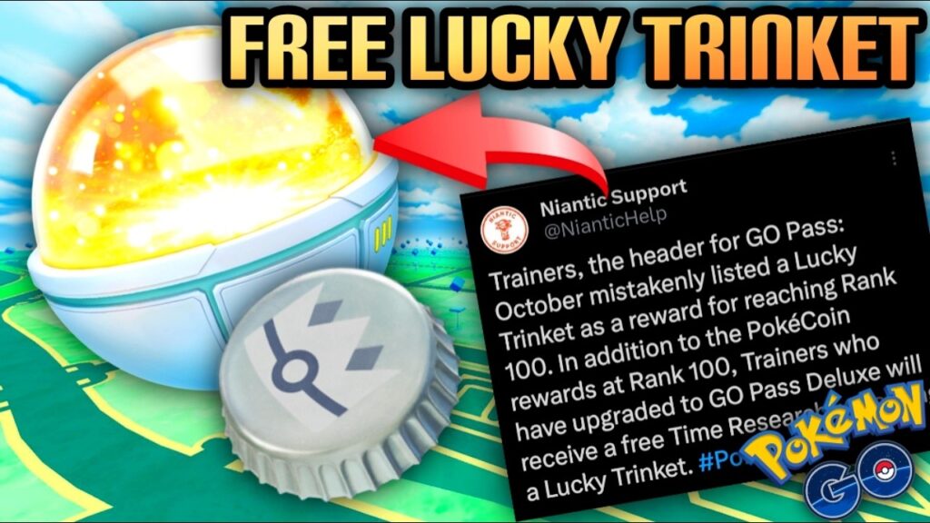 *NIANTIC JUST GAVE US A LUCKY TRINKET* Pokemon GO news