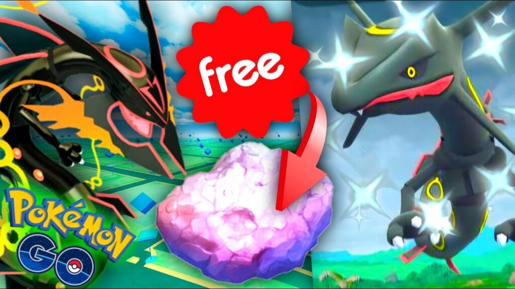 *FREE SHINY MEGA RAYQUAZA DONT MISS IT* Pokemon GO news