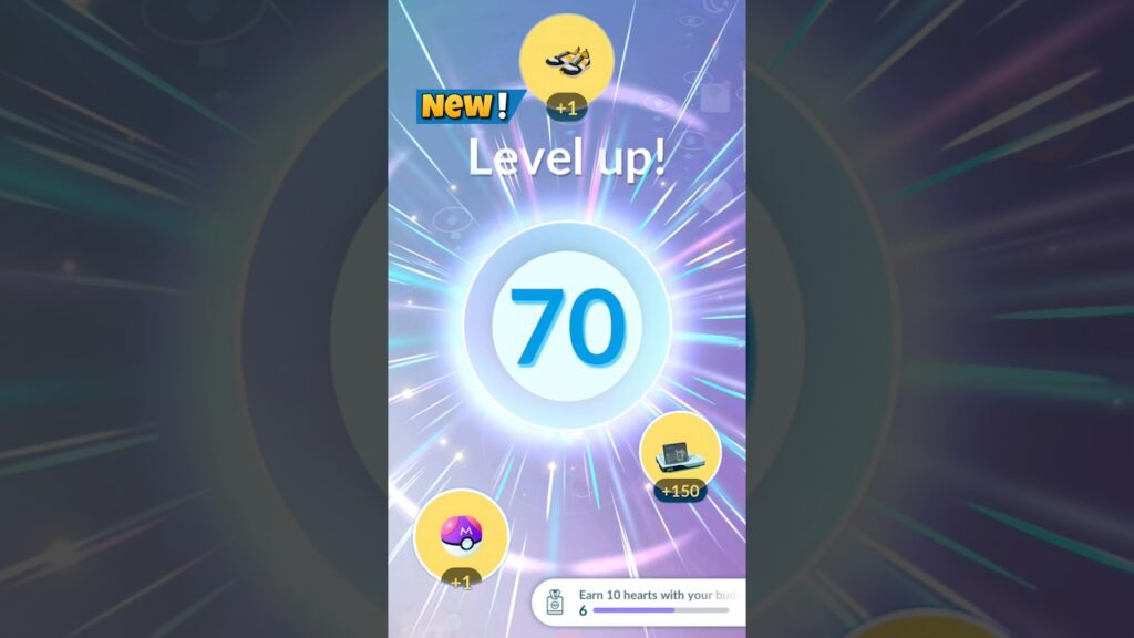 First Ever Level Up to 70 & Free Master Ball in Pokemon GO