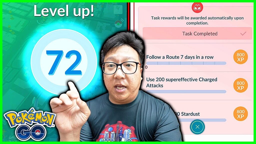 I Reached Level 72 in Pokemon GO After Gaining Over 1 Million Stardust