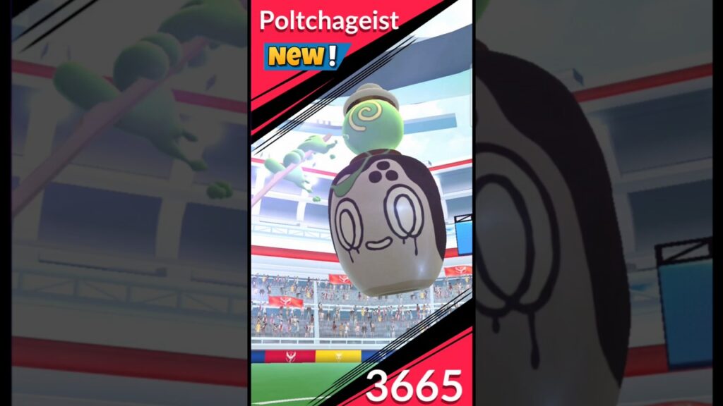 First Ever New Poltchageist Raid in Pokemon Go