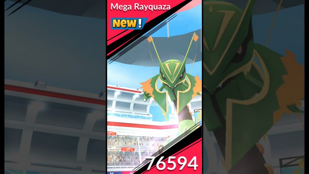 First Ever Mega Rayquaza Raid in Pokemon Go