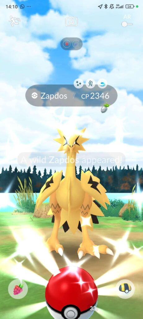My First Shiny Galarian Bird Encounter...