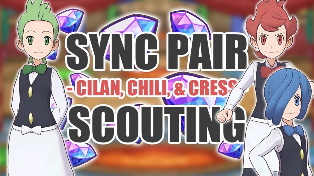 [Pokemon Masters EX] WORST PULLS EVER | Sync Pair Scout - Cilan, Chili, & Cress