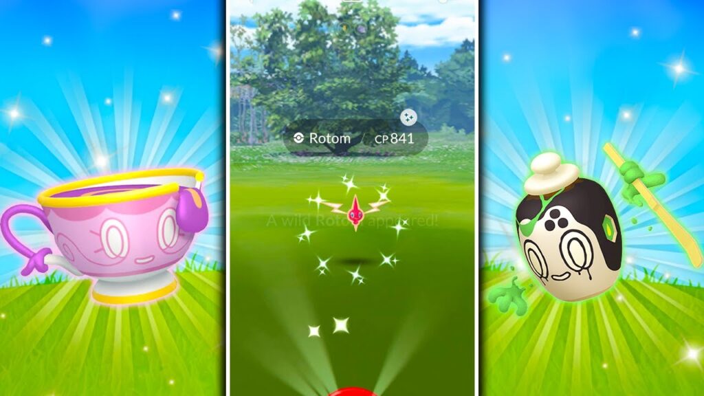 FREE SHINY ROTOM CHECK IN POKEMON GO! How to Get Shiny Sinistea & Poltchageist in Pokemon GO!