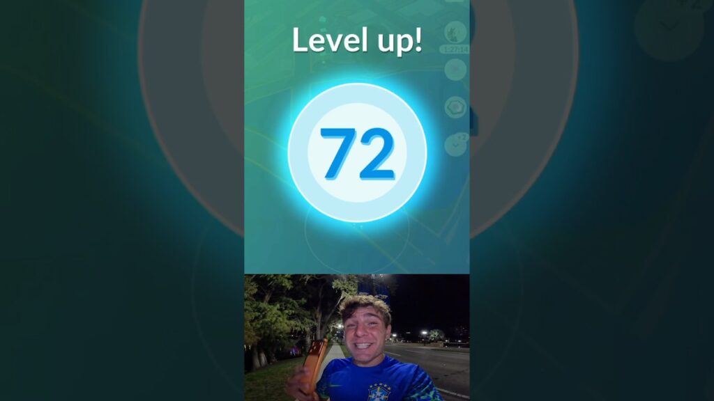 I Hit LEVEL 72 IN POKEMON GO!!! #shorts #pokemon