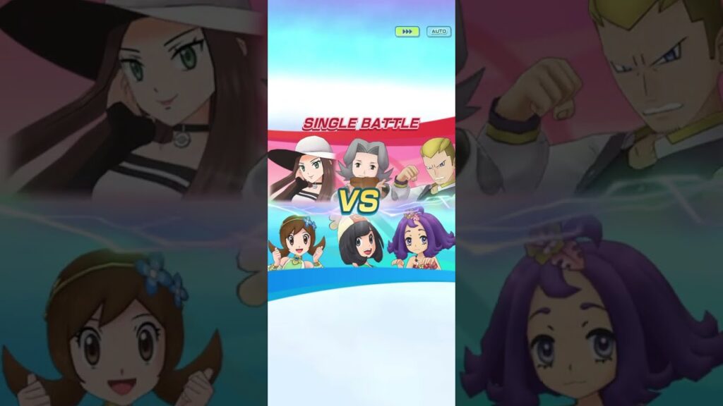 Pokemon Masters - Grass Pasio Tower - Floor 27 - Selene