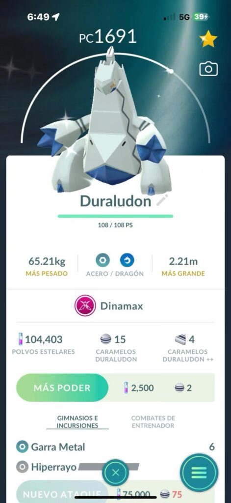 Shiny Duraludon confirmation