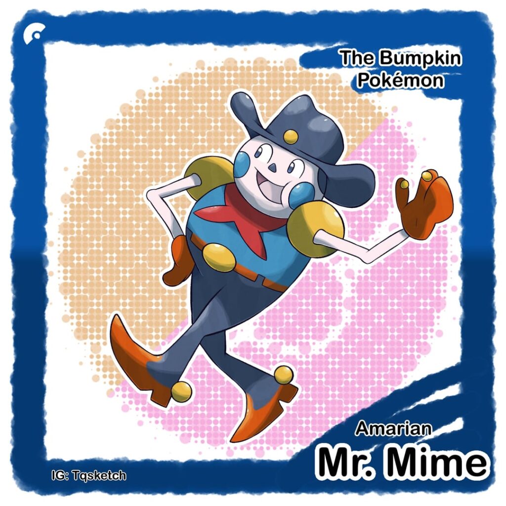 Amarian Mr. Mime!