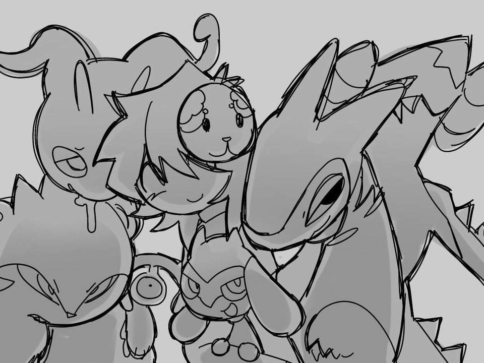 My pokemon team :3