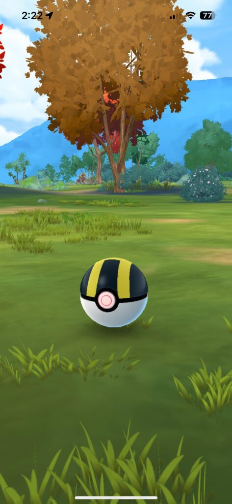 Why does it look like Chansey is hiding in the bush?