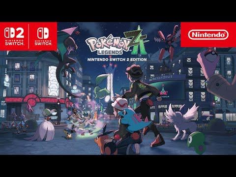 A closer look at Pokémon Legends: Z-A (Nintendo Switch 2/Nintendo Switch)