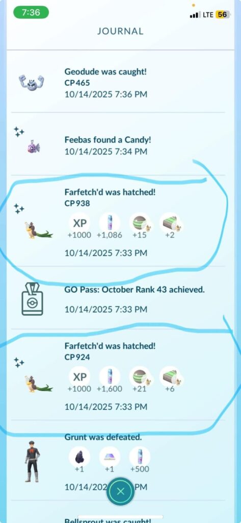 Im shocked.  What are the odds of this?