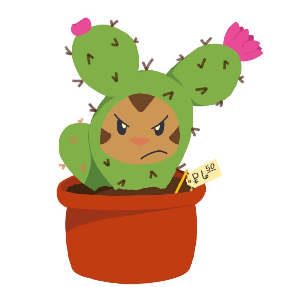 Cactpin yours today for 6.50 Pokedollars!