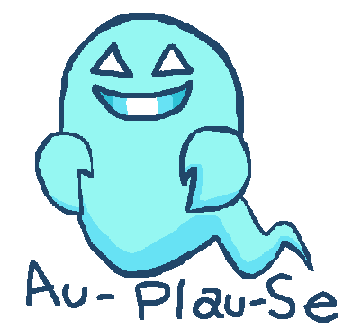 Ghost from the old Pokémon Games drawn in MSPaint [OC] by Au-Plau-Se (Me)