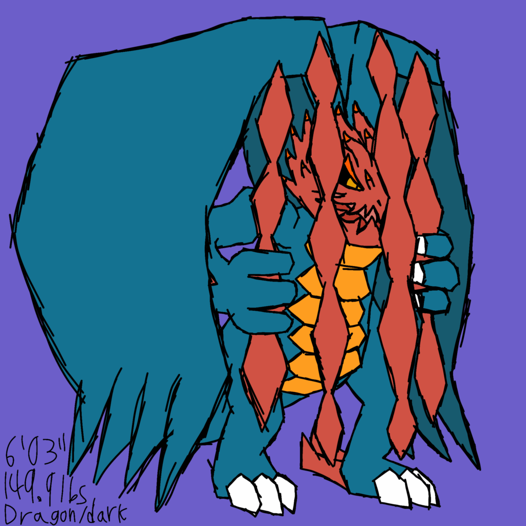 Creating a mega evolution every day until Pokemon legends z-a comes out - Day 38: Mega druddigon
