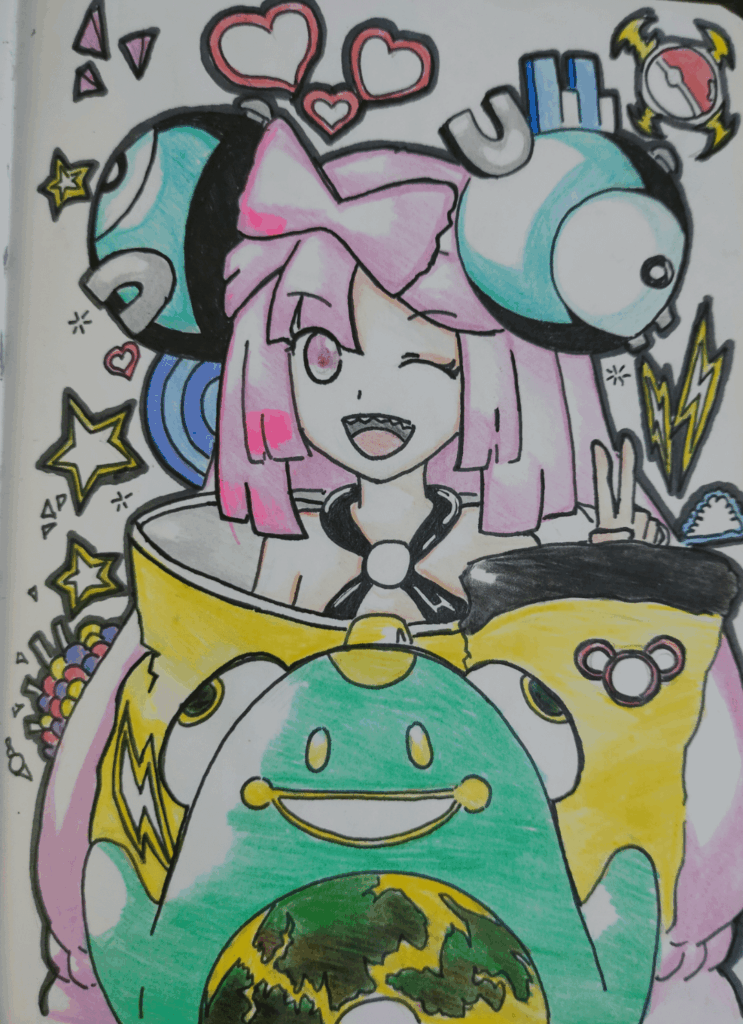 I'm bad at coloring.